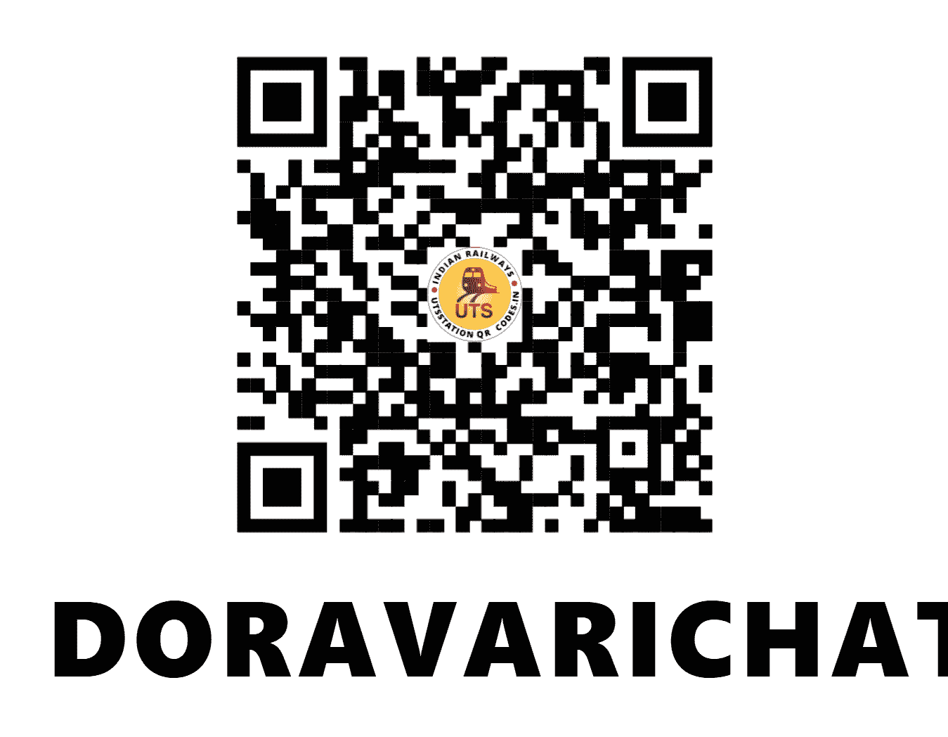 UTS QR Code for DORAVARICHATTRAM - DVR (SR - ANDHRA PRADESH)